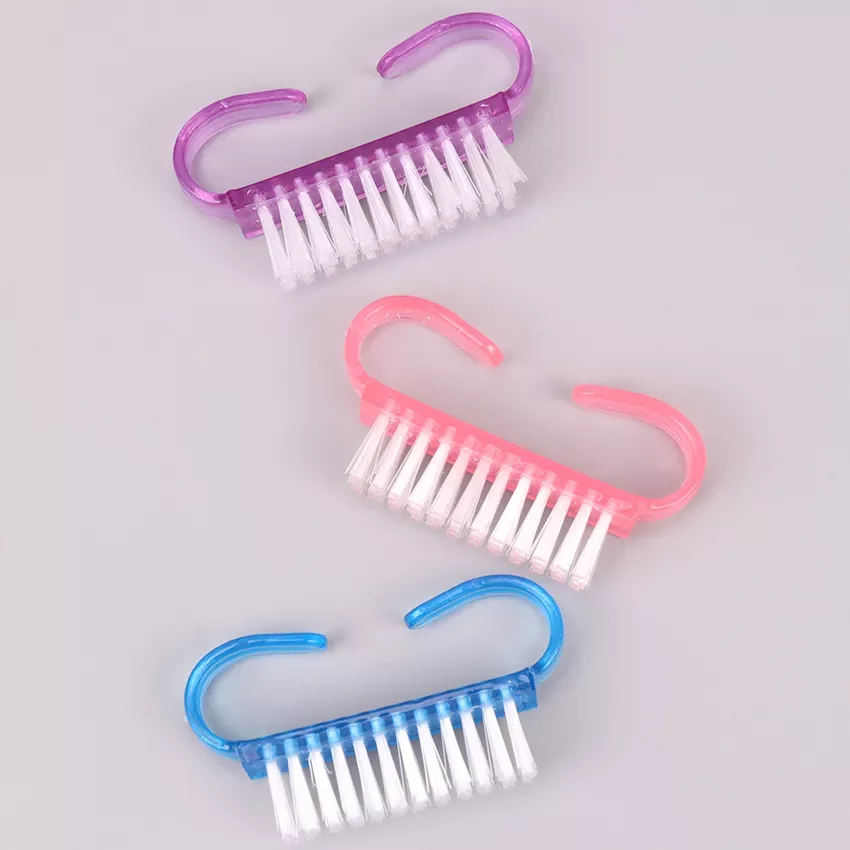 

NEW Nail Cleaning Clean Brush Tool File Manicure Pedicure Soft Remove Dust Small Angle Clear Tools for Nail Care