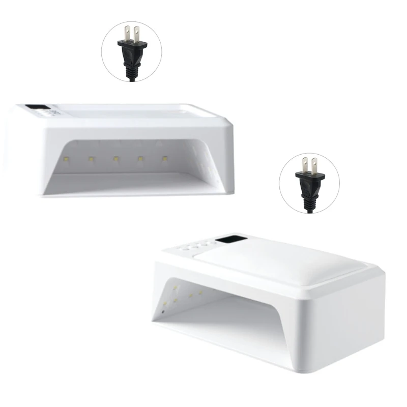 

72W Nail Light UV LED Nail Lamp Nail Dyer with 4 Timer Settings and 60 Lamp Beads Nail Art Manicure Tools for Salon Home