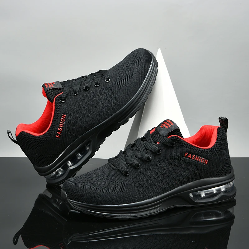 Men Casual Sneaker Mesh Breathable Men Shoes Anti Slip Cushioning Road Male Running Shoes Athletic Jogging Shoes Free Shipping