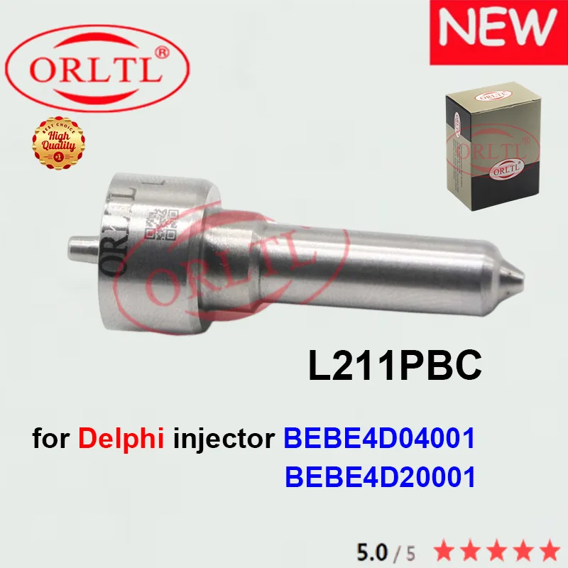 

L211PBC COMMON RAIL INJECTOR SPRAYER L 211 PBC DIESEL L211PBC FOR DELPHI NOZZLE BEBE4D04001 BEBE4D2001