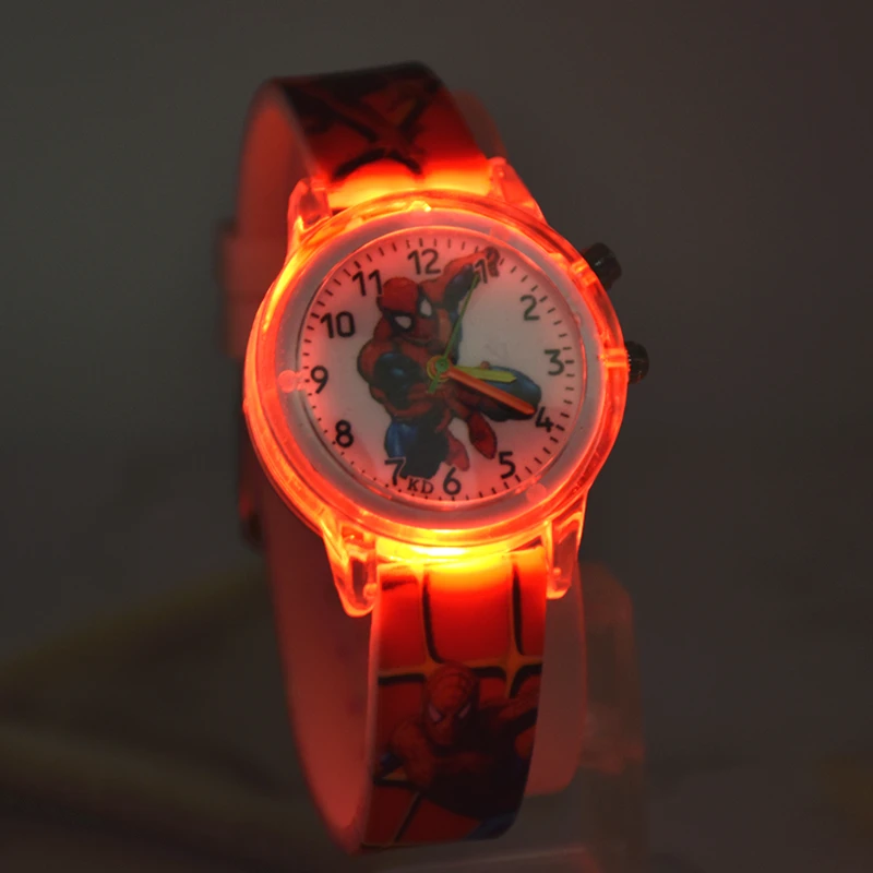 

Kid watch watch cat cartoon electronic color light source kid watch girl birthday party kid gift clock wrist