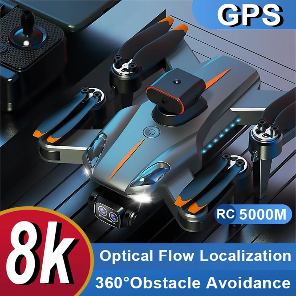 

P11S Drone 5G GPS Drone 8K Professional HD Aerial Photography Obstacle Avoidance Brushless Motor Rc Dron Foldable Quadrotor Toys
