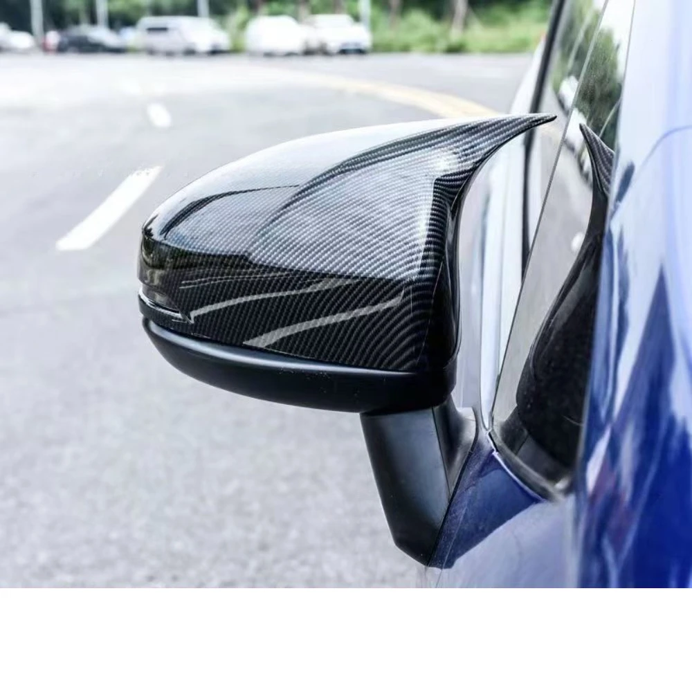 Фото Для Honda Fit Jazz GK5 GK6 Shuttle City 2014-2020: накладка на боковое зеркало заднего вида, наклейка на крышку зеркала, внешняя отделка дверного корпуса №2