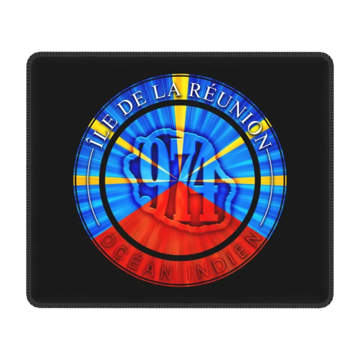 974 Reunion геймерский коврик для мыши Нескользящий Резиновый офисный декоративный