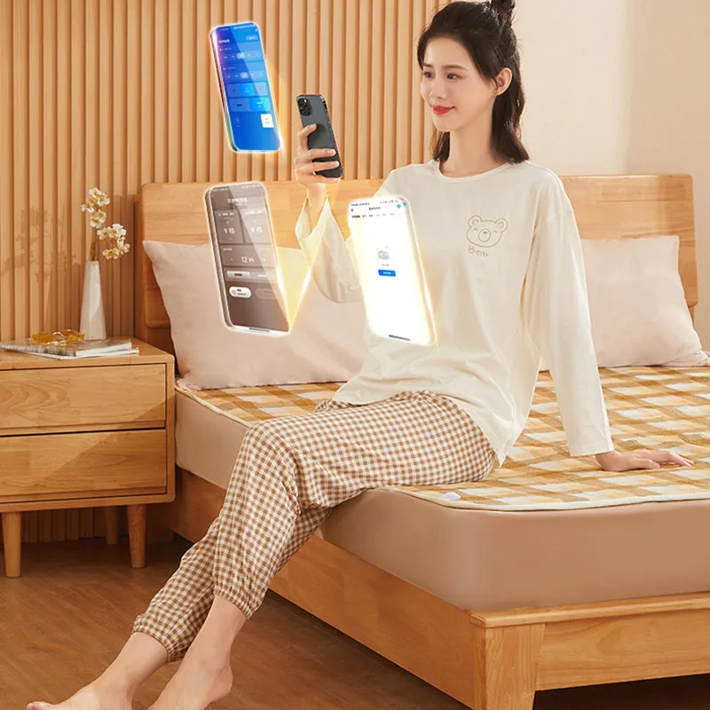 

Толстое электрическое нагревательное одеяло со штепсельной вилкой Стандарта Великобритании, зимнее нагревательное одеяло с подогревом, продукция Estetica Eletrica 110 В