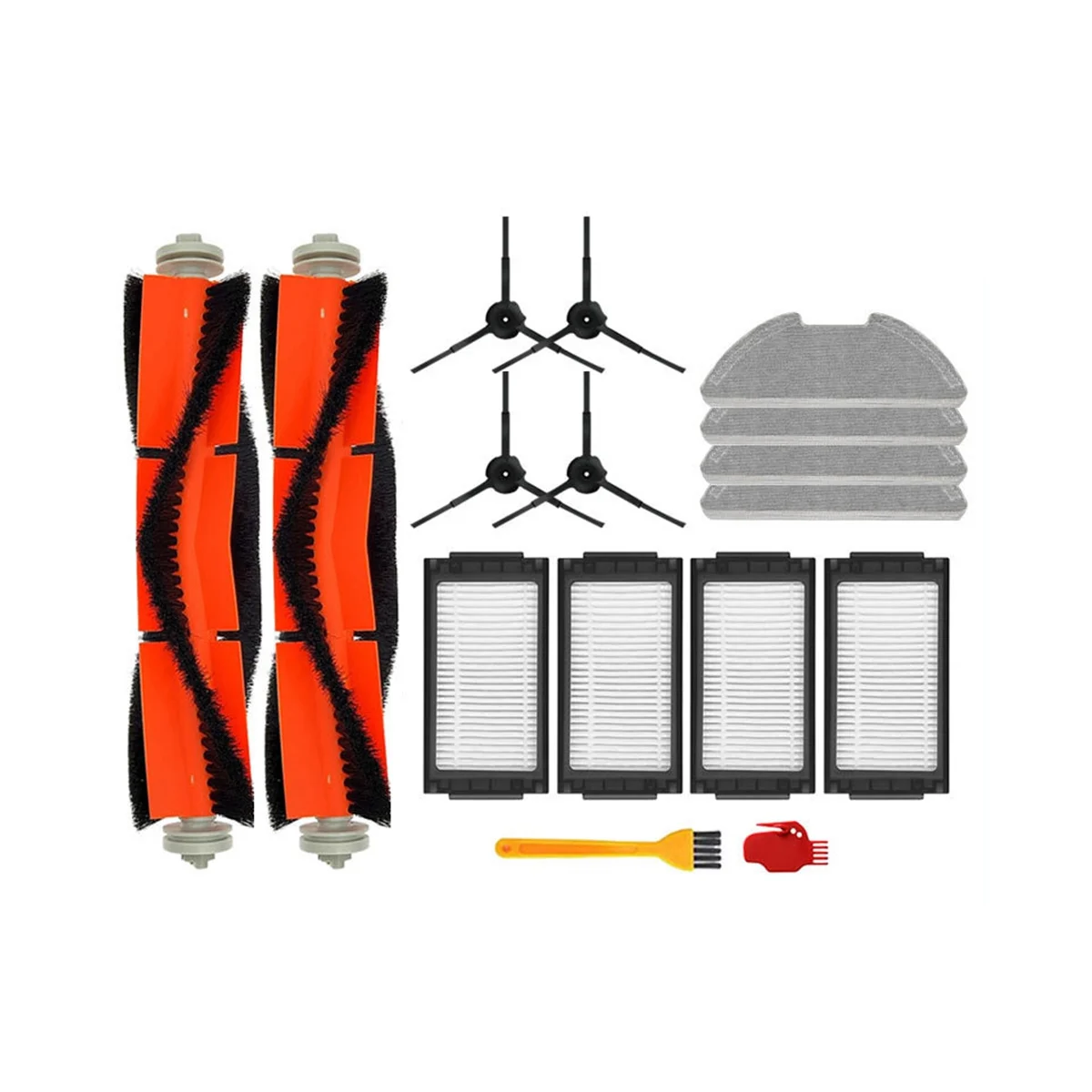 

For Mi Robot Vacuum-Mop Pro MJSTS1 Side Main Brush Hepa Filter Mop Cloths Vacuum Cleaners Accessories