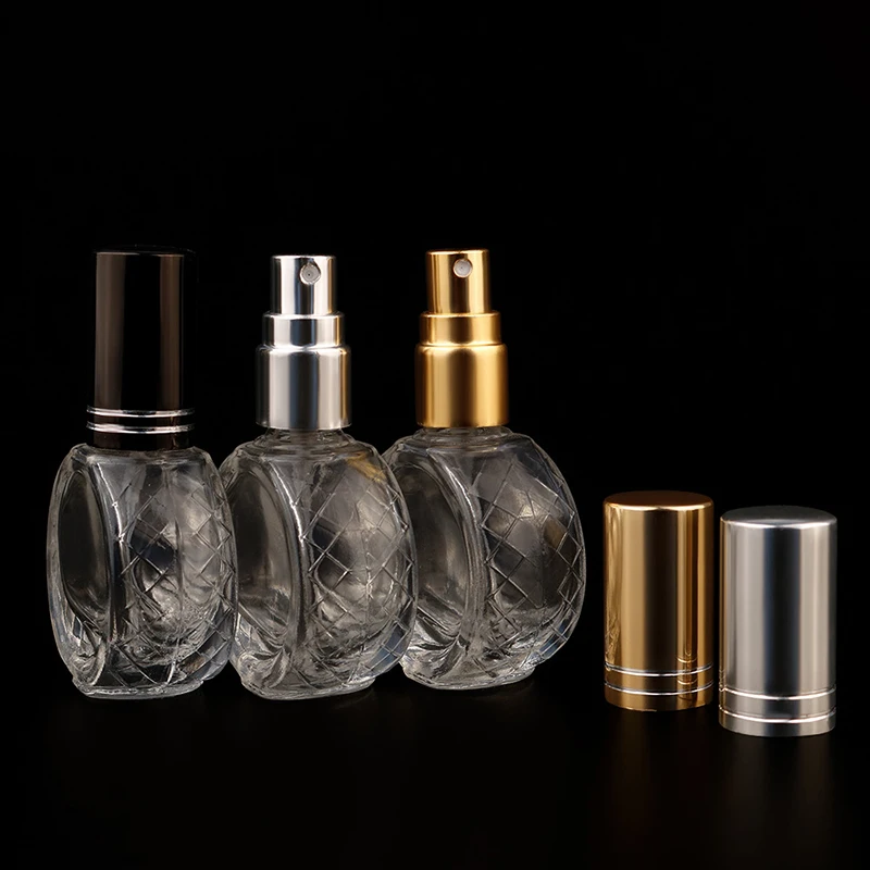 

1Piece 10ml Transparent Glass Perfume Bottle Atomizer Portable Empty Refillable Sprayer Pump Cosmetic Container