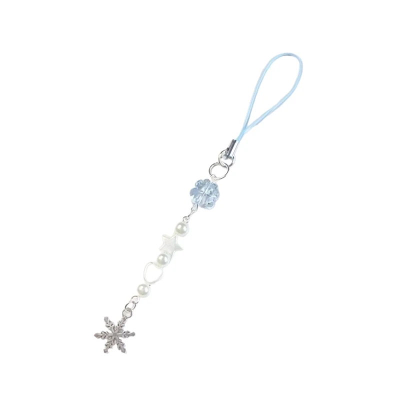 Новинка 2023 года снежинка и жемчуг цепочка на руку клевер акцент для модных