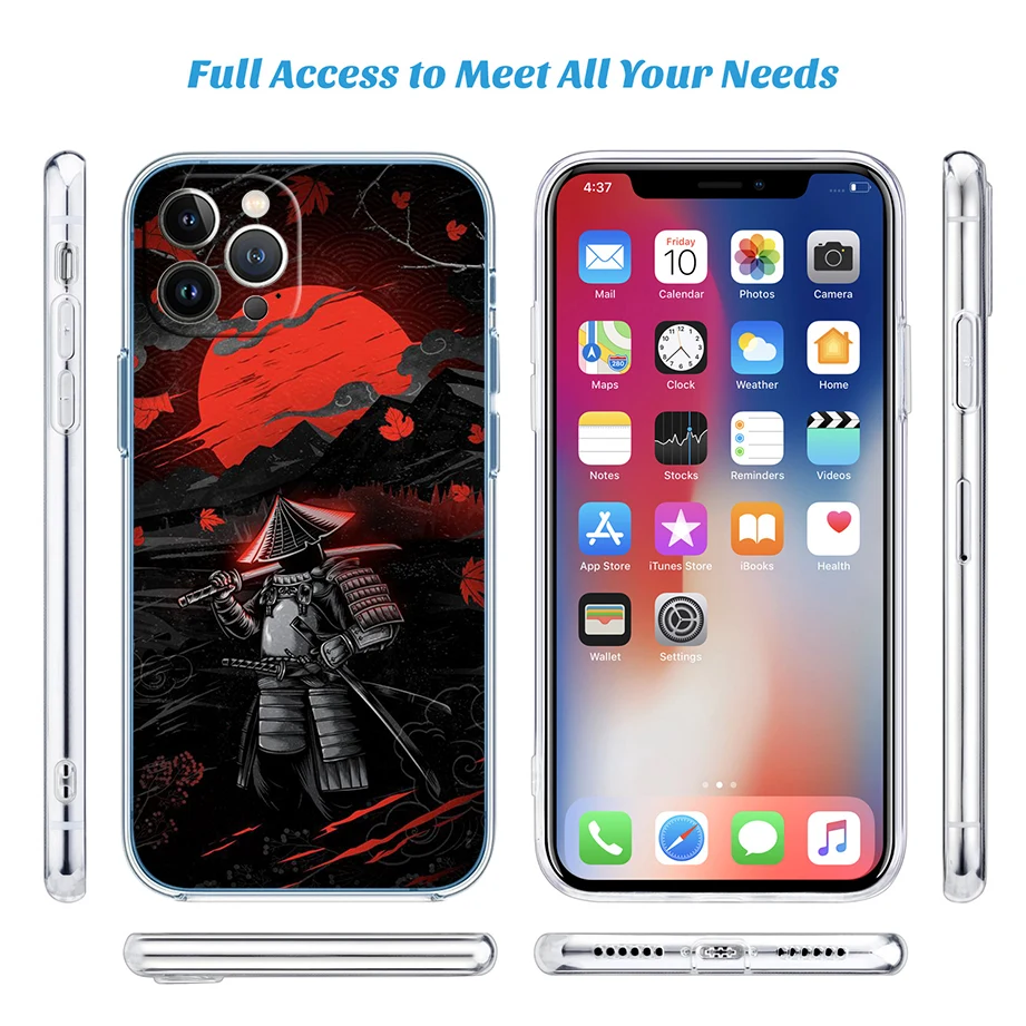 Японская Маска самурая DT77 для Moto One Zoom Vision Macro Action Hyper Fusion G8 G9 G10 G20 Plus Play Power Pro