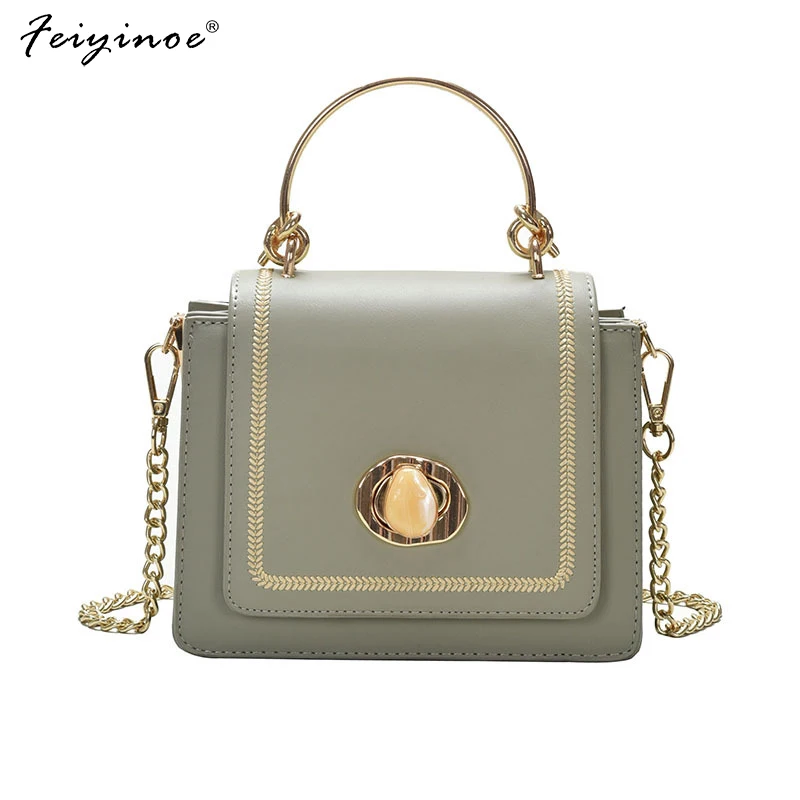 

Solid color Leather Mini Crossbody Bags For Women 2022 Summer Messenger Shoulder Bag Female Travel Handbags Women's Bag