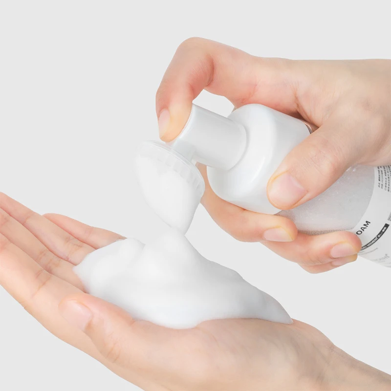 1 шт. 30/60/100/150 мл пустая бутылка с насосом для пены силиконовой головкой щетки