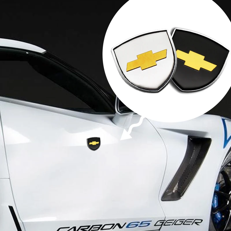 

Metal Decal Alloy Badge Body Logo Sticker Styling Accessories For Chevrolet Cruze Lacetti Niva Aveo T250 Cobalt Captiva Malibu