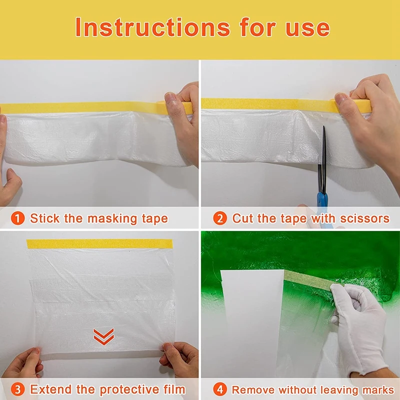 2 шт. защитная пленка для автомобильного покрытия 13 х65 футов