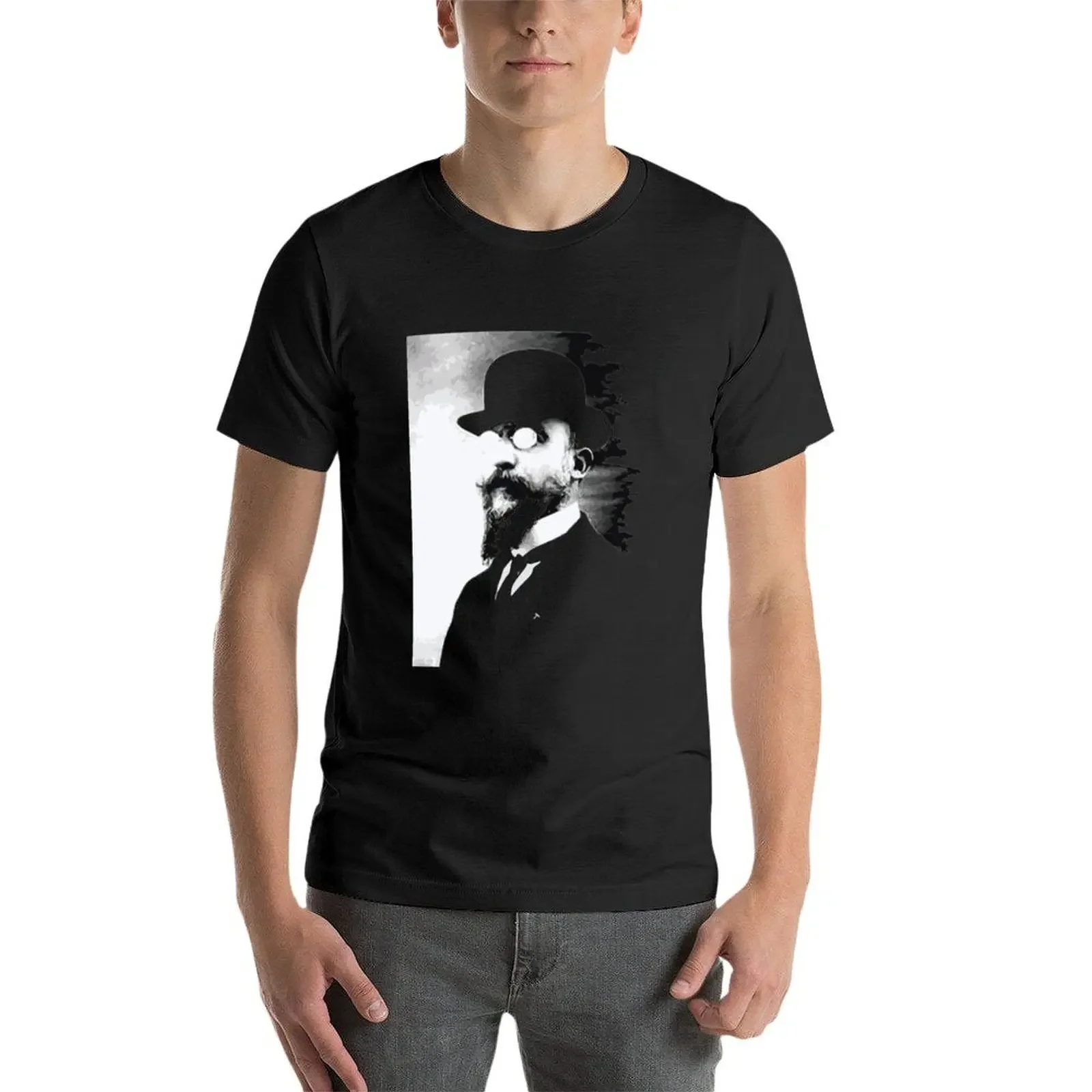 Футболка с музыкой Erik Satieclassical аниме-фигурки новое издание футболки рисунком