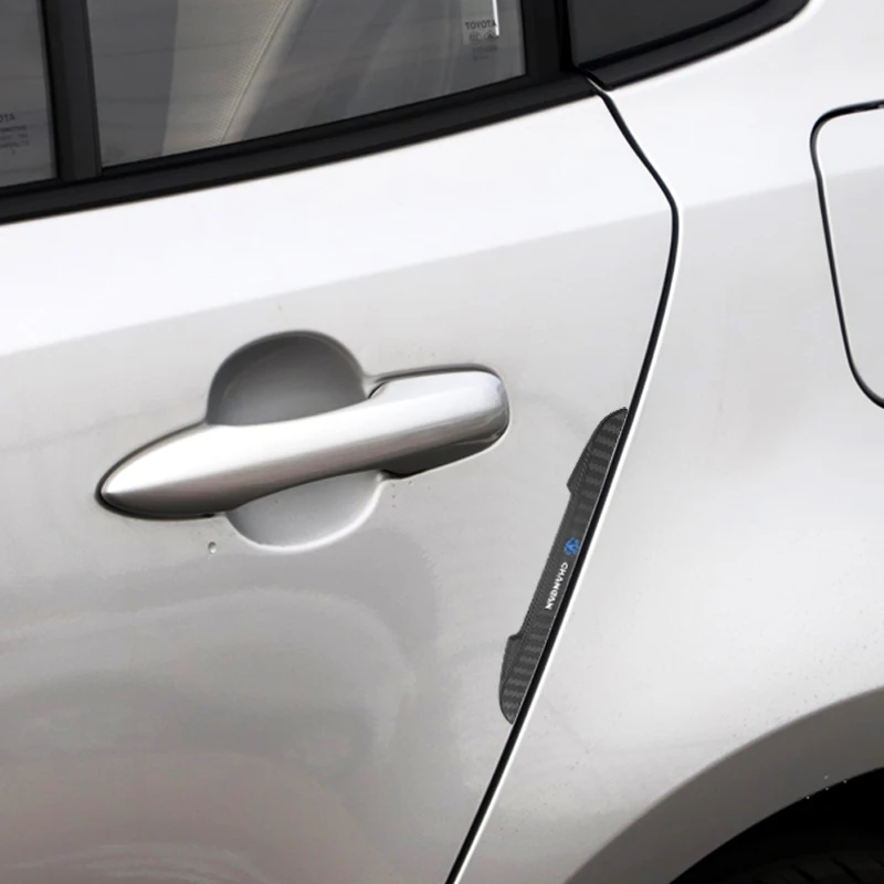 4 шт. автомобильные резиновые наклейки для Citroen C1 C2 C3 Picasso C4 Cross Cactus C5 C6 C8 DS5 |