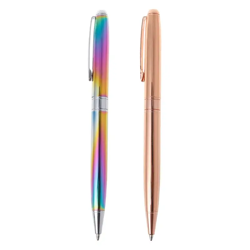 

K1AA роскошные металлические шариковые ручки со средним пером и черными чернилами
