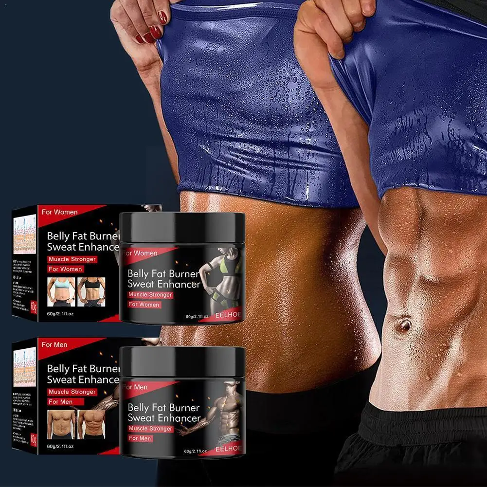 

Abdominal Muscle Cream For Men Women Muscles Massage Cream Fast Fat Burning Cream Anti Cellulite Body Slimming Cream 60g H1H3