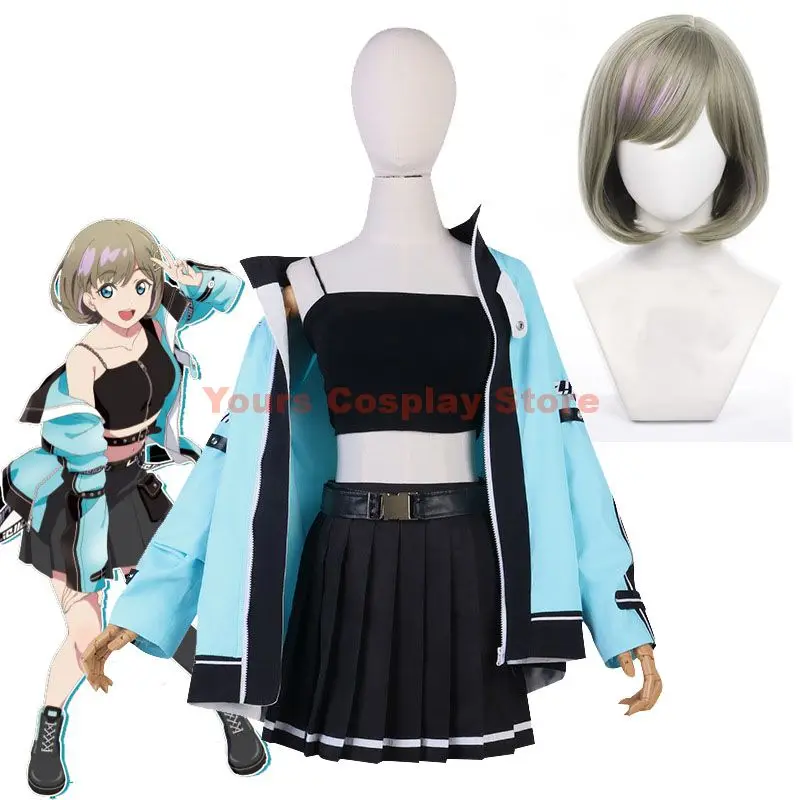 

Отлично! Карнавальный парик для косплея Tang Keke Superstar! Лиелла! Костюмы для Хэллоуина из аниме «загар Куку»