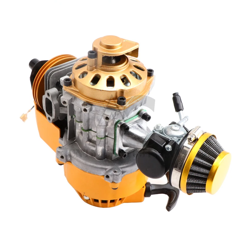 Двухтактный модифицированный бензиновый двигатель для мини-мотоцикла 49CC 44-6