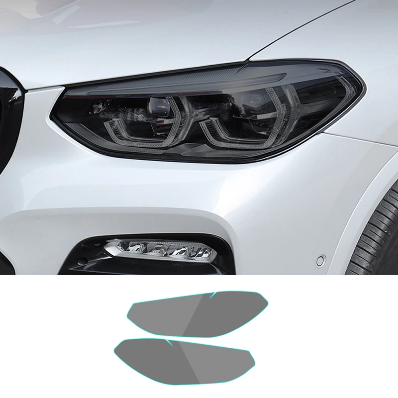 

Автомобильная Налобная лампа светсветильник льник тонировка наклейка для BMW F10 G20 F34 G30 F07 X3 F25 G01 X5 F15 X6 F16 F20 F21 F22 G32 X1 F49 X4 F26 G02