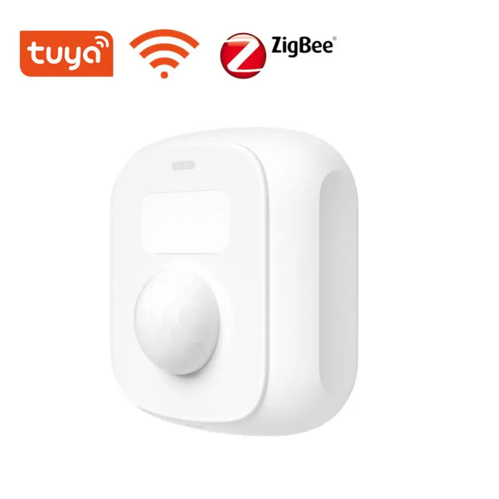 Датчик движения Tuya Alexa Zigbee Беспроводной сенсор для умного дома с Wi-Fi функцией