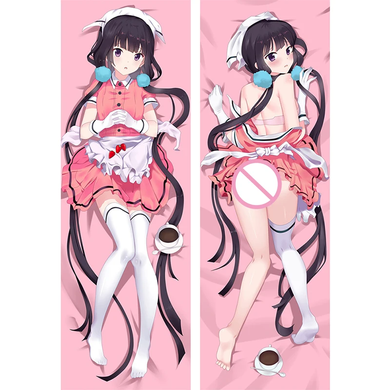 Смеси Sakuranomiya Maika Dakimakura 59 дюймов Чехол для подушки персонализированный аниме