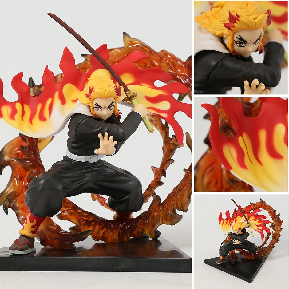 

Demon Slayer Rengoku Kyoujurou Ichiban kuji Prize B Collectible Figure Model Doll Toy Figurals Brinquedos