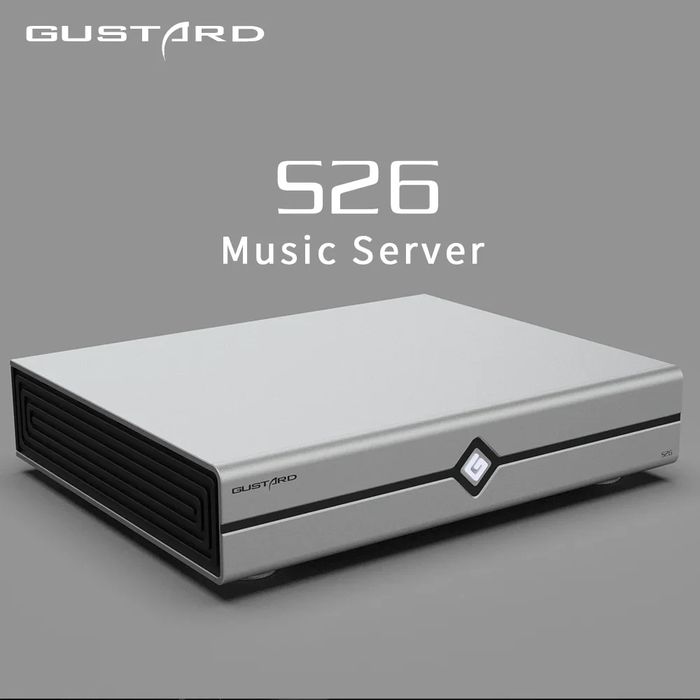 Фото Музыкальный сервер Gustard S26, цифровой проигрыватель, цифровая музыка, Plauback, аудиотрансляция, веб-трансляция X86 CelPlayer, USB-интерфейсы №2