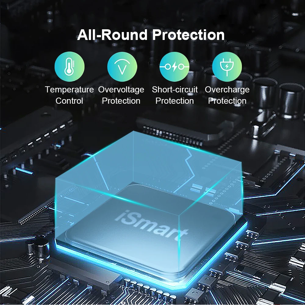 Зарядное устройство с 6 USB-портами PD20W QC3.0 |
