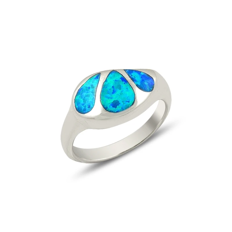 

Silver 925 Sterling Opal Stone Ring