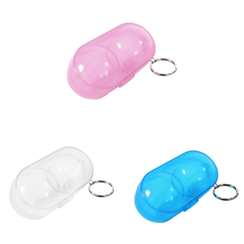 Контейнер для настольного тенниса 2 мяча хранения пинг-понга с брелком контейнер