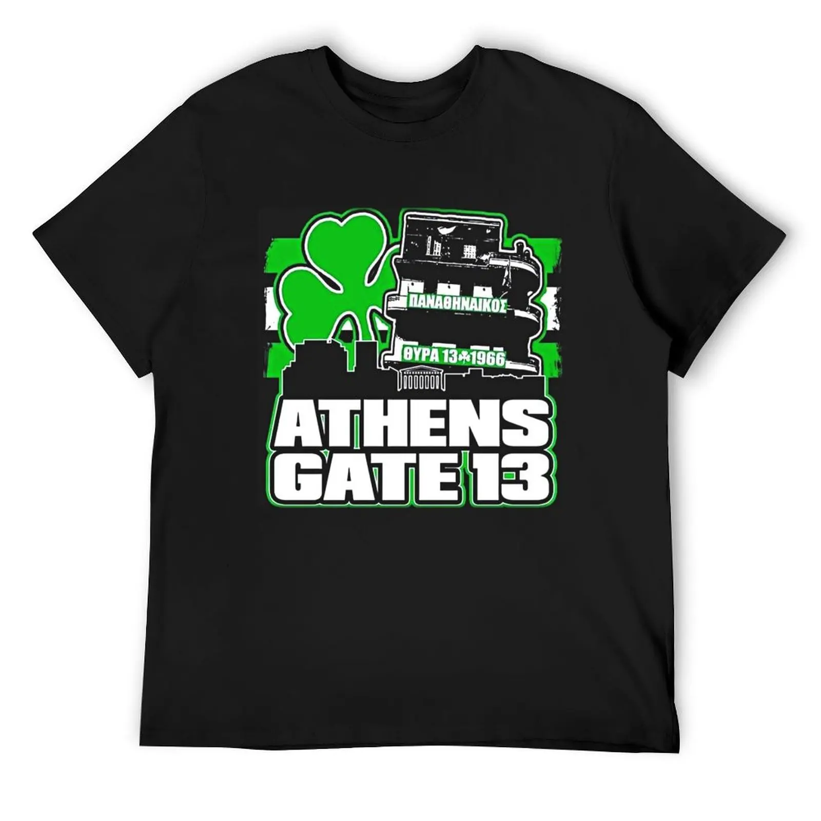 Футболка ATHENS GATE 13 футболки больших размеров летние топы мужские винтажные