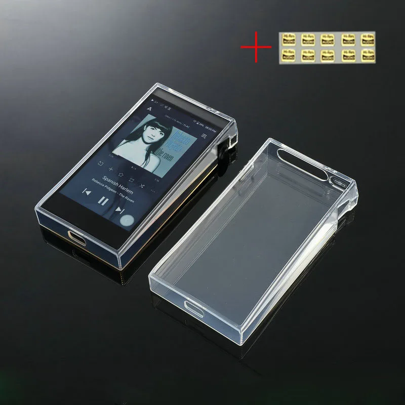 

Мягкий прозрачный чехол из ТПУ для iriver Astell & Kern SP2000T с защитной пленкой для переднего экрана