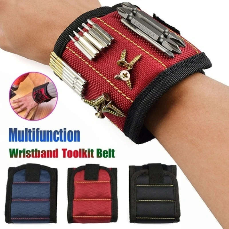 Магнитный ремешок Портативная сумка для инструментов многофункциональный с