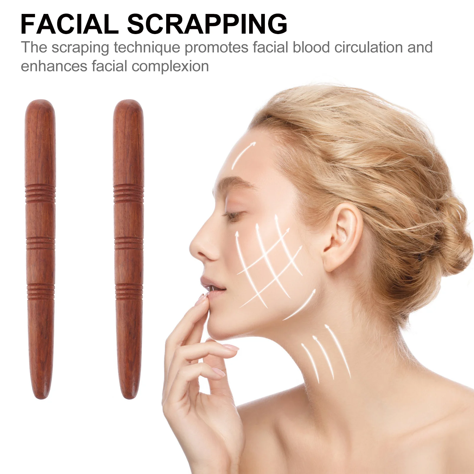 Деревянная акупунктурная палочка массажный инструмент для точечного массажа