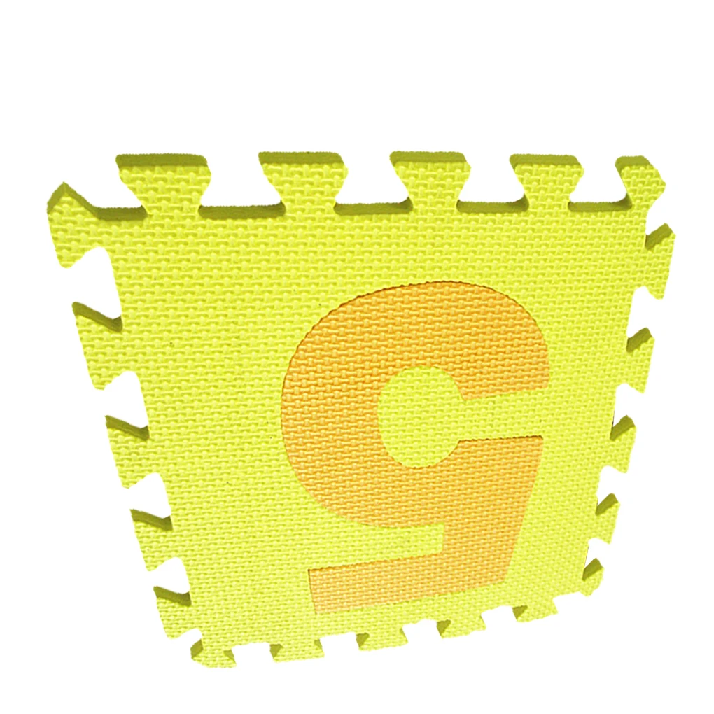 

Hot Sale 10pcs Set Numbers Cartoon Animals EVA Children Foam Pad Baby Crawling Mat Puzzle Floor Protector Random Color