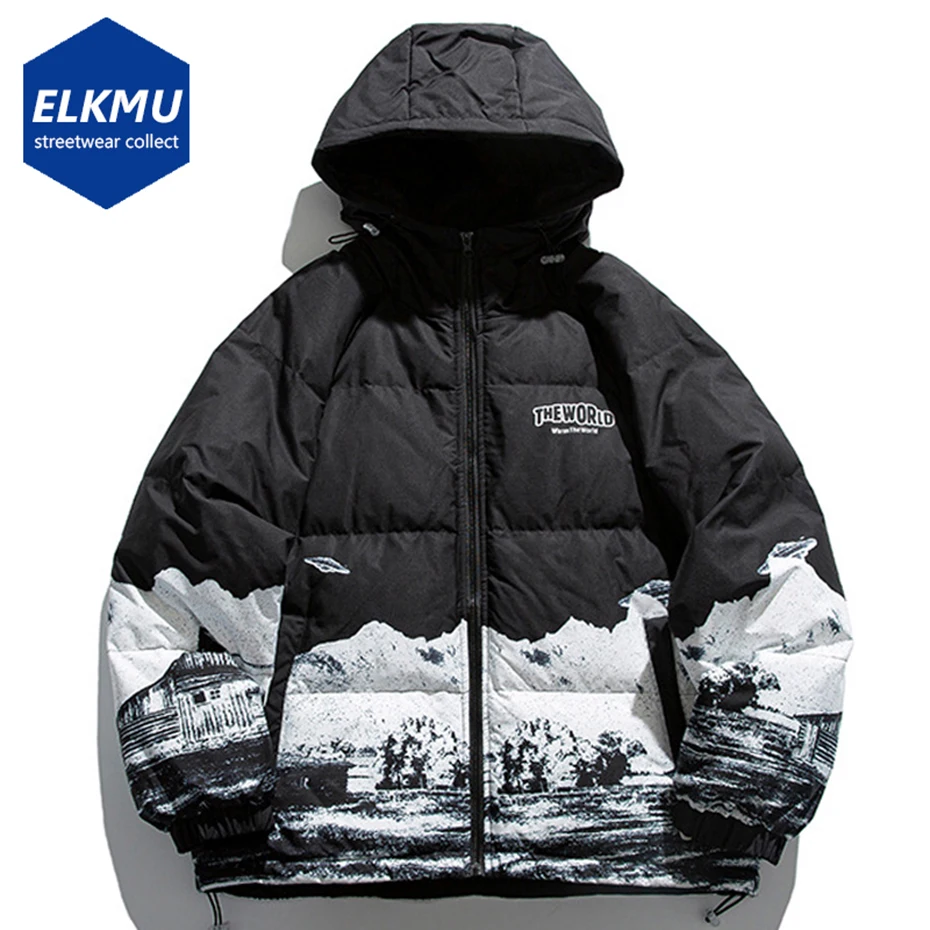Snow Mountain Coats Winter Hooded Padded Jackets Warm Parkas