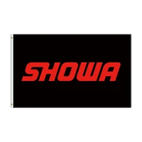 3x5 ft showa flag polyester digital printed racing banner for car club