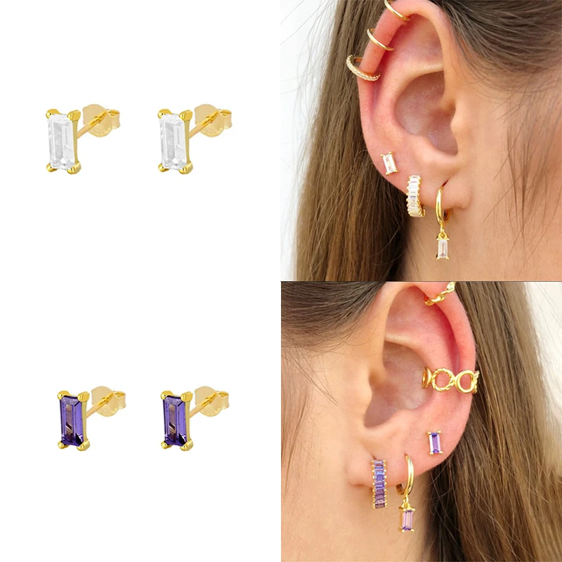 

Женские серьги-кольца из серебра 925 пробы