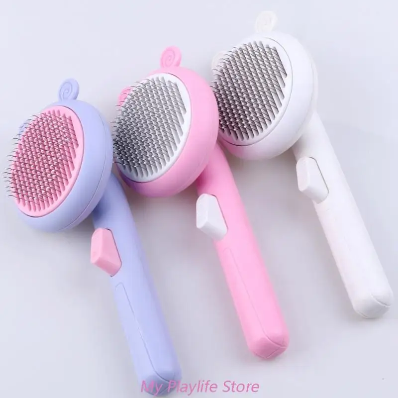 

Щетка для груминга кошек, самоочищающиеся расчески для вычесывания, спутывания шерсти, собак