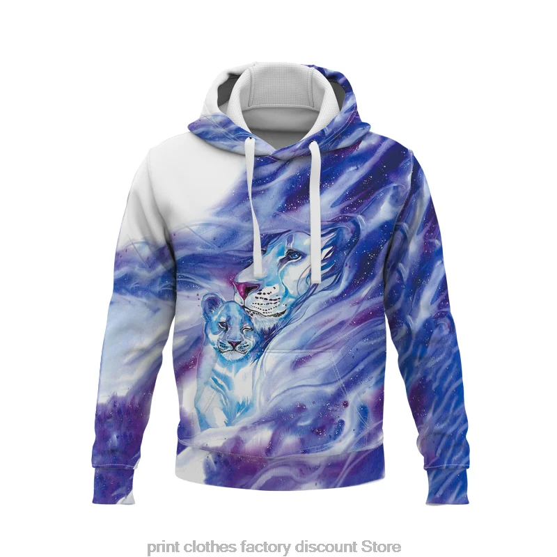 

2022 New Tiger 3D Printing Hoodie Sportswear Harajuku Style Hooded Sweater Men's and Women's Casual Fashion Style Hooded Sweater