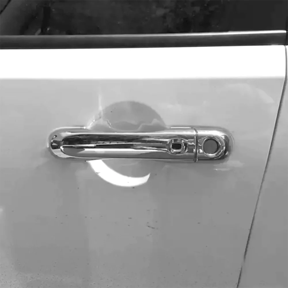 

Chrome Exterior Door Handle Trim Covers For Jeep Renegade 2015 2016 2017 2018 2019