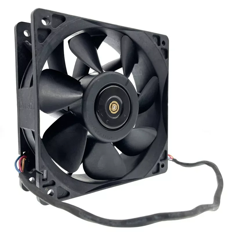 

Delta QFR1212GHE,High Speed Bitcoin GPU Miner Mining Cooling Fan 120X120X38mm DC 12V 6000RPM Dual Ball Bearing PWM 4P