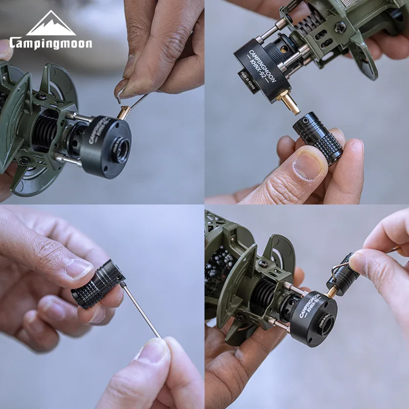 Ручка переключателя газовой плиты адаптер Campingmoon mbk-27 mbk-28 замена клапана из