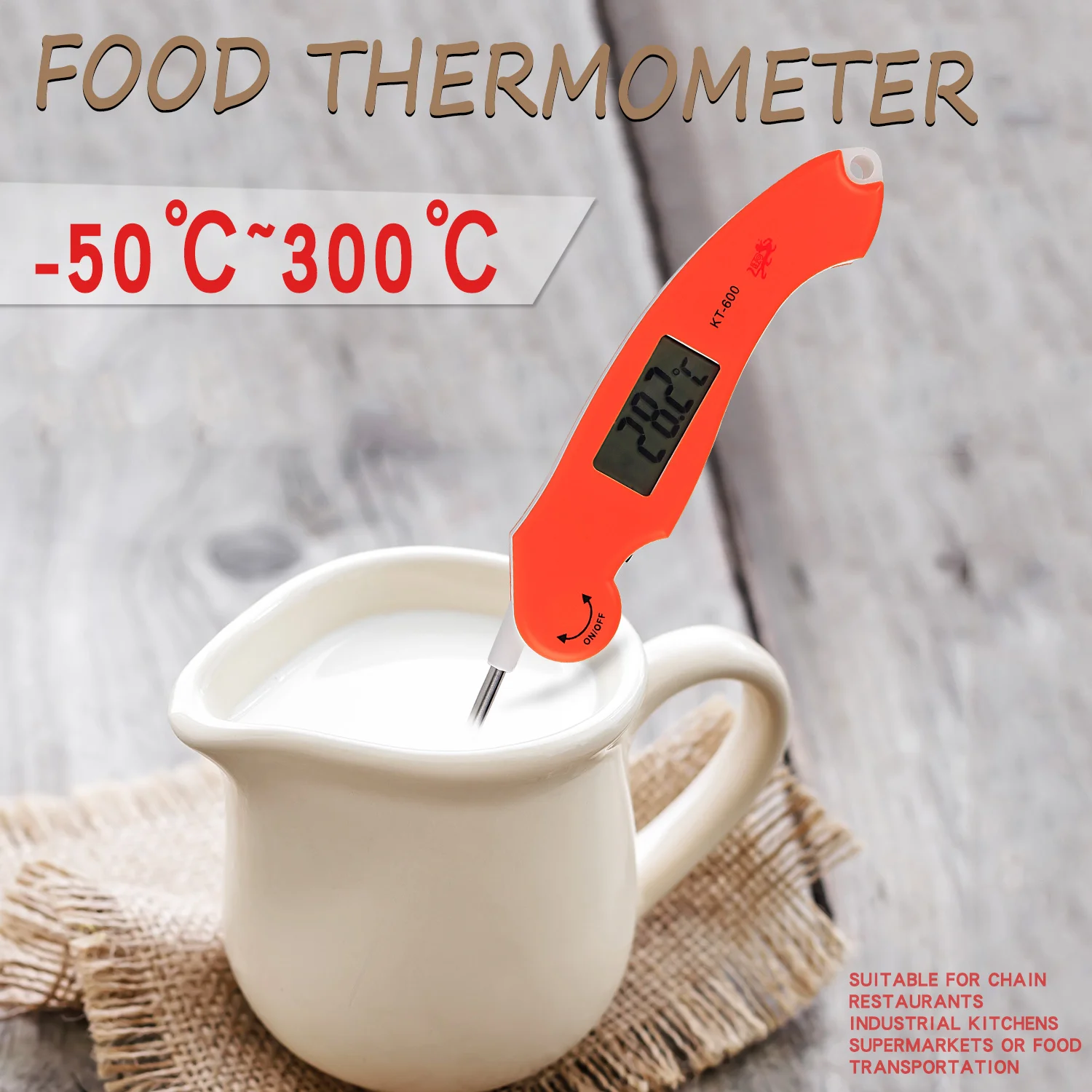 lcd home electronic digital temperature humidity meter hygrometer kitchen food bbq thermometer for freezer refrigerator fridge free global shipping