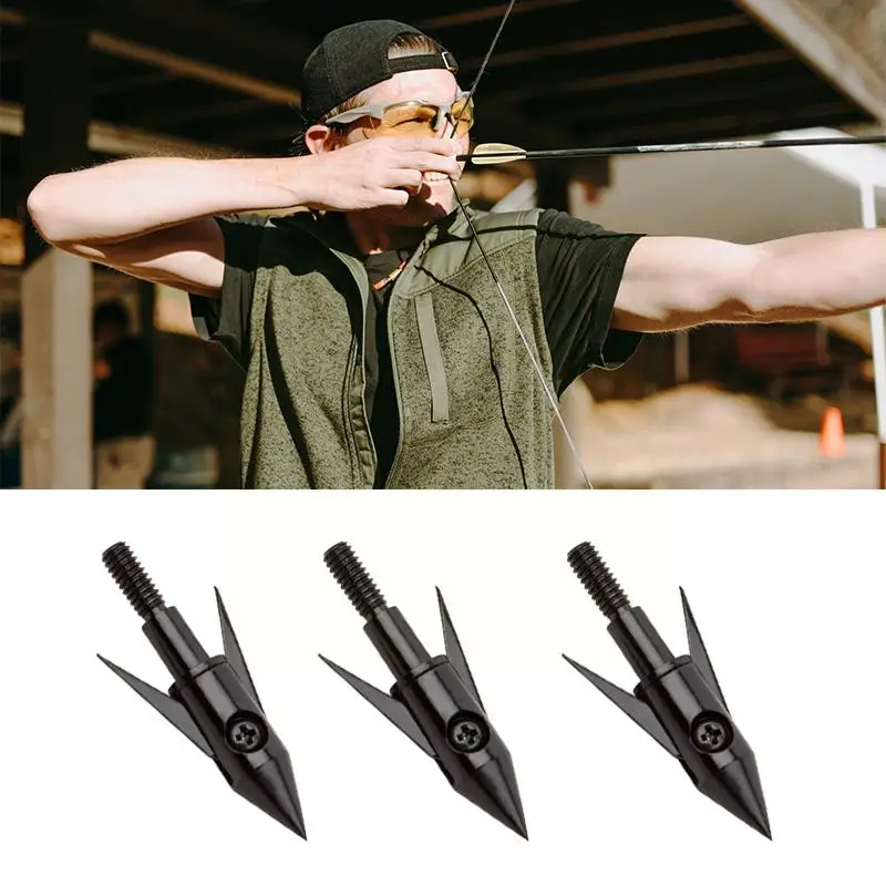 

3 Pieces Of Fishing Fish Bow Hunting Pointed Archery Dart Fishing Archery Accessories Tip Fishing Crossbow Point Y3t6