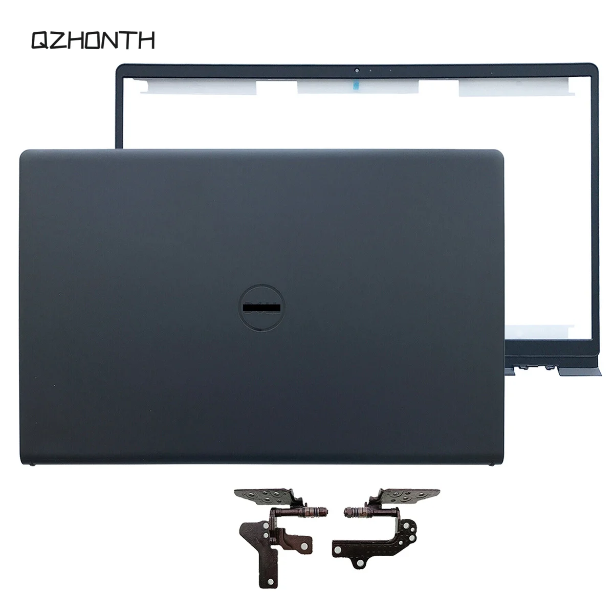 New For Dell Inspiron 15 3510 3511 3515 LCD Back Cover / Front Bezel / Hinges 00WPN8 0WPN8 Black