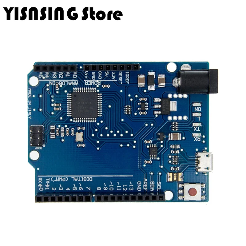 Оригинальный микроконтроллер Leonardo R3 макетная плата Atmega32u4 или USB-кабель