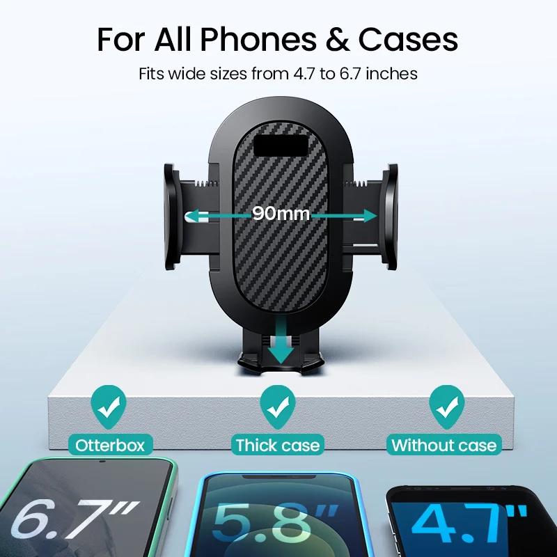iniu sucker car phone holder mount stand gps telefon mobile cell support for iphone 13 12 11 pro max x 7 8 xiaomi huawei samsung free global shipping