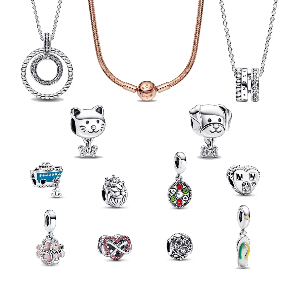 

Original Necklace Beads Jewelry for Pandora Free Shipping Wholesale Gift for a Friend 2022 New Arrival Charms Pendants OR024